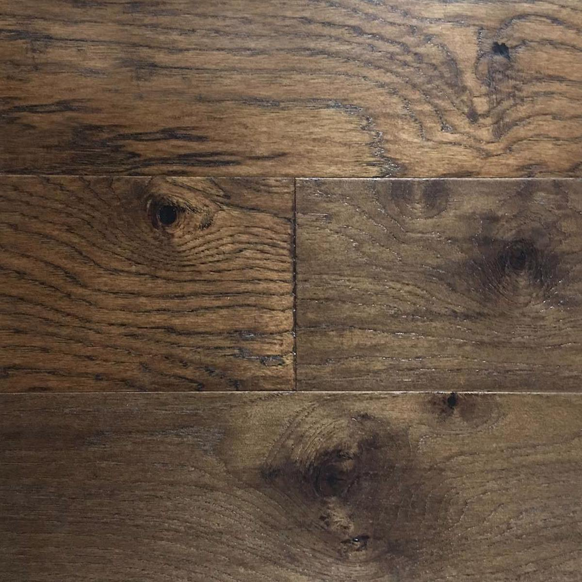 Black Brown Gray Earth Hickory 6, 1 2 Engineered Hardwood Floors