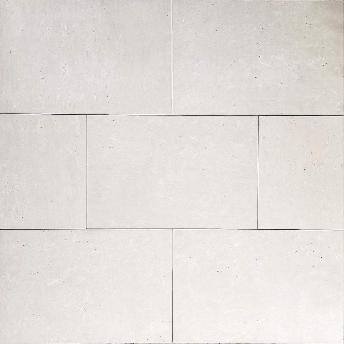 12"x24" Gray White Matte Avenzo Ivory Floor & Wall Ceramic & Stone